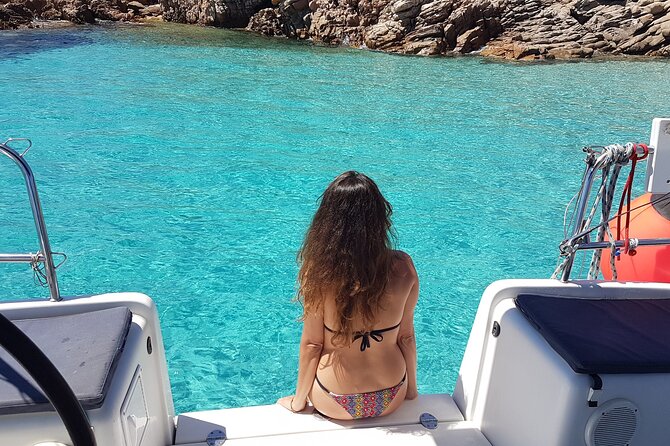 3-Catamaran from Cannigione to the islands of the Archipelago - Spargi: the first swim in clear water