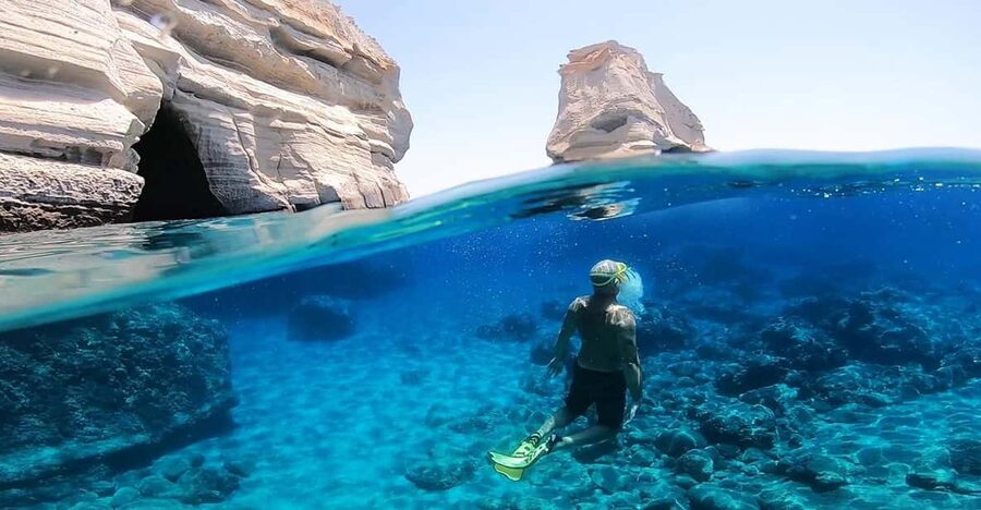 Adamantas: Full-Day Milos & Poliegos Boat Tour with Meals - Key points to know before booking