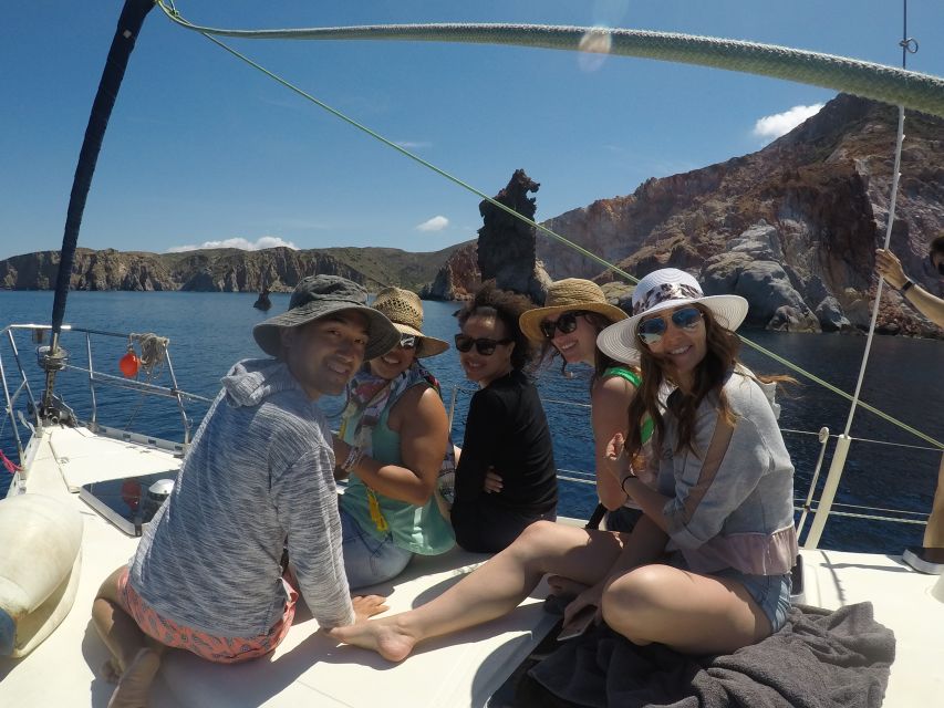 Adamantas: Milos Sightseeing Sailboat Cruise - Sykia Cave and its roof of daylight