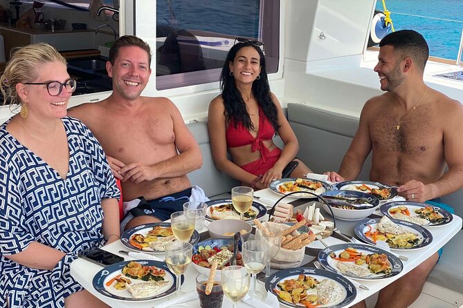 Ag.Nikolaos: Catamaran Trip with Sushi, Drinks, & Water Toys - Seeing Spinalonga From Every Angle