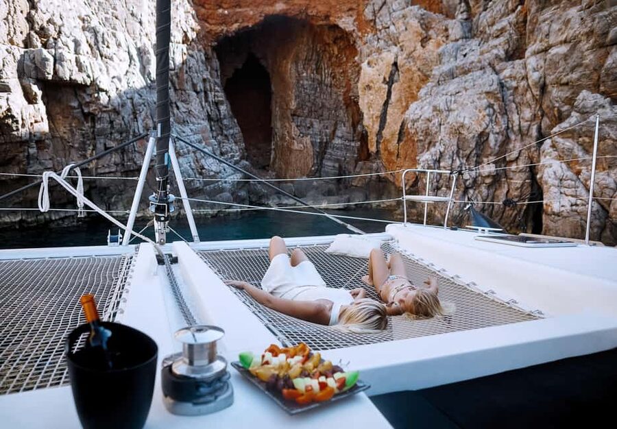 Agios Nikolaos All-inclusive Catamaran Cruise & Water Toys - FAQ