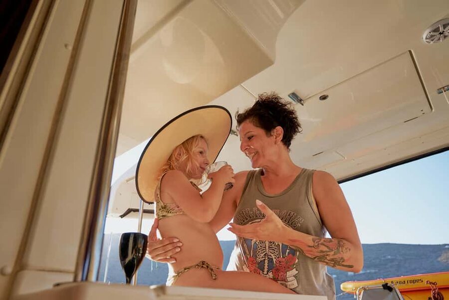 Agios Nikolaos All-inclusive Catamaran Cruise & Water Toys - Who Will Enjoy This Catamaran Most?