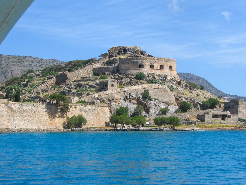 Agios Nikolaos: Boat Trip to Spinalonga with Swim Stop - Spinalonga: fortress, colony, and difficult memories