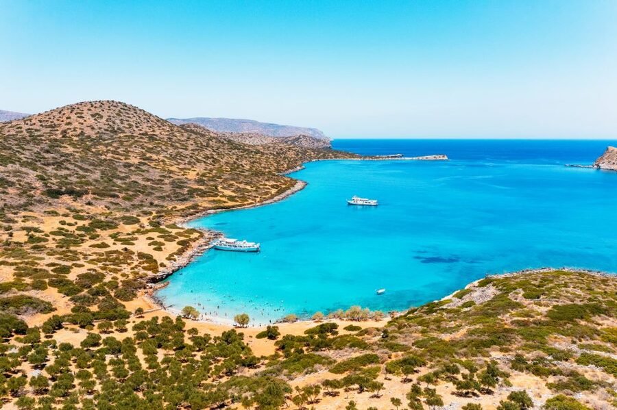 Agios Nikolaos: Boat Trip to Spinalonga with Swim Stop - Kolokitha Bay: a swim with a view