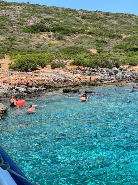 Agios Nikolaos: Fun Cruise Around Elounda Bay - Second stop: snorkeling at Skistra Gulf