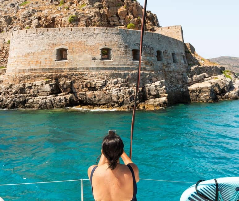 Agios Nikolaos: Spinalonga and Kolokytha Catamaran with Meal - The essentials at a glance