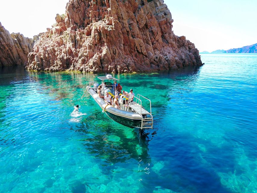 Ajaccio: Guided Scandola Nature Reserve Boat Tour - The first swim and the charcuterie aperitif