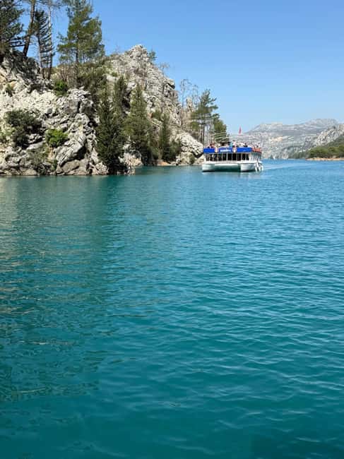 Alanya: Green Canyon Full-Day Boat Tour with Lunch & Drinks - Swimming in the canyon