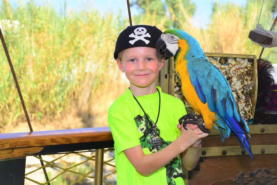 Alanya: Party Pirate Boat Trip w/Meal, Drinks, Pickup Option - The first swim and the open Mediterranean
