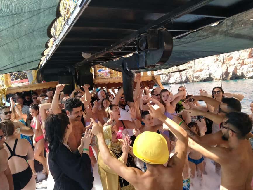 Alanya Pirate Boat: Lunch, Disco & Foam Party Included - Is the $8 price really good value?
