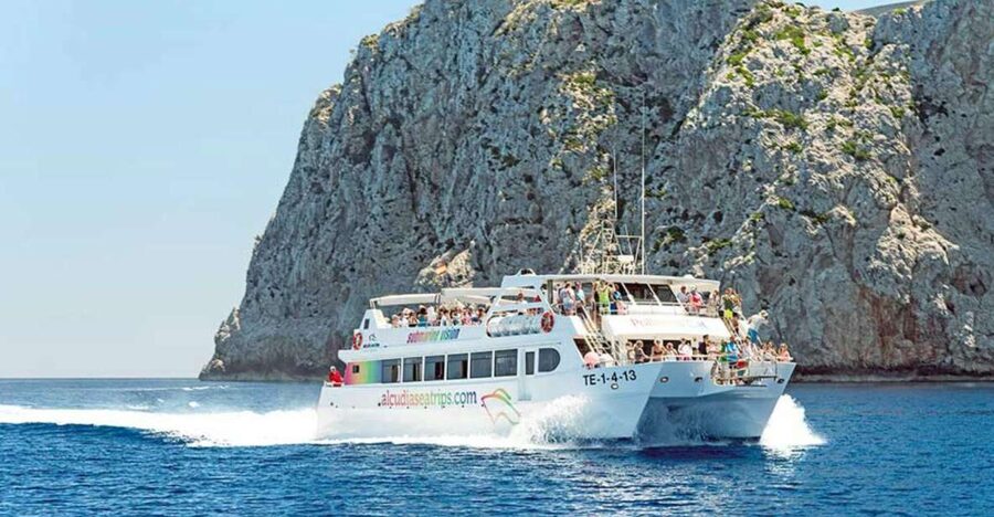 Alcudia: Boat Trip to Cap de Formentor and Formentor - Aucanada, Coll Baix, and Cap des Pinar from the water