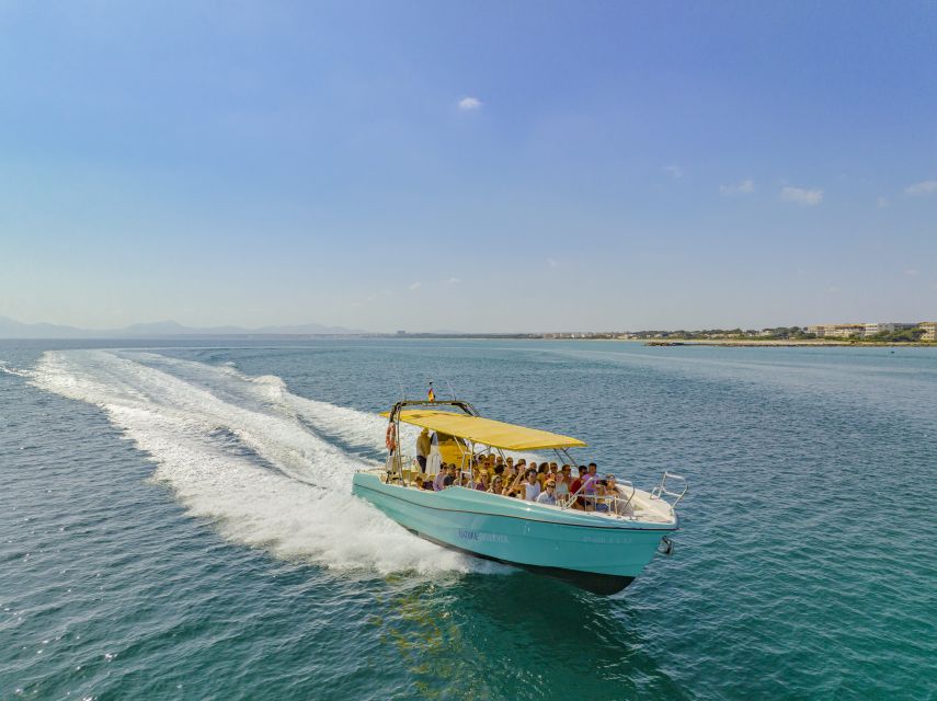 Alcudia: Coll Baix Beach & Sea Caves Cruise with Snorkeling - Key points at a glance