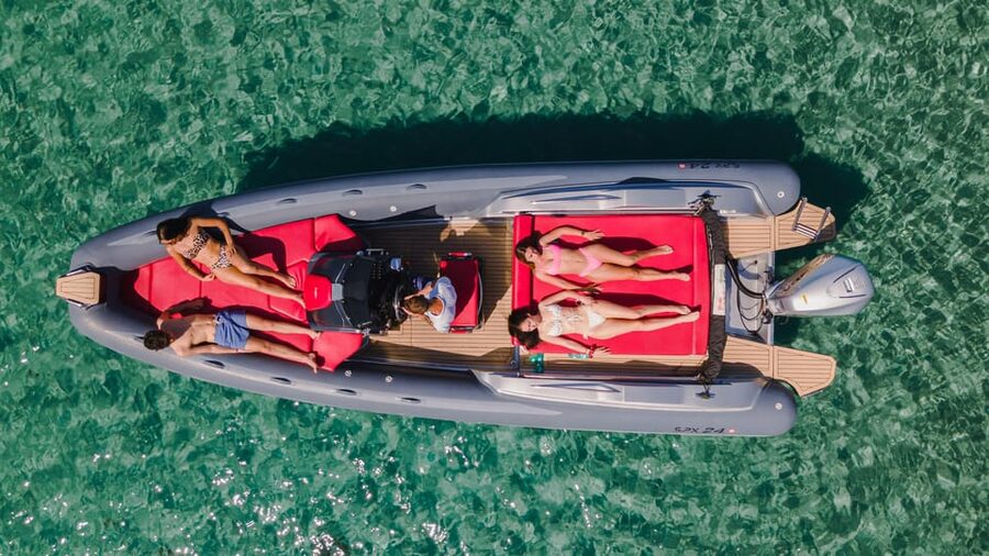 Alghero: boat tour, snorkelling, sup - Capo Galera and the final swim