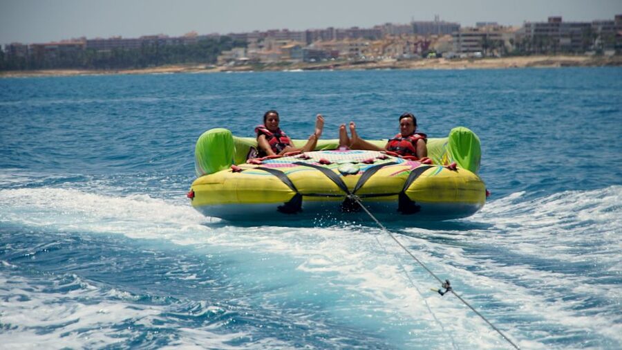Alicante: Boat Powered Crazy Sofa Ride - What This Alicante Ride Really Feels Like