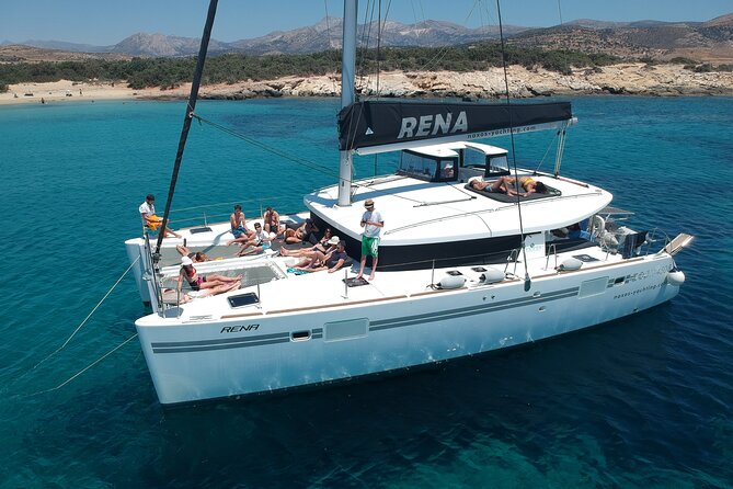 All-Inclusive Catamaran Day Cruise - Swimming stops around Naxos and Paros