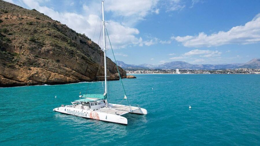 Altea: Boat Tour with Swimming Stop - Arriving at Altea’s port and finding the boat