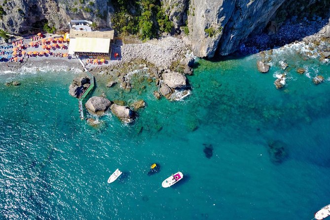 Amalfi Coast Private Boat Tour from Positano, Praiano or Amalfi - The Emerald Grotto and Its Extra €6 Fee