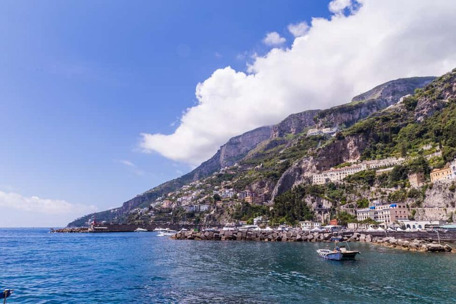 Amalfi, Positano & Ravello: Boat Tour from Sorrento - From Sorrento to the Baths of Queen Giovanna