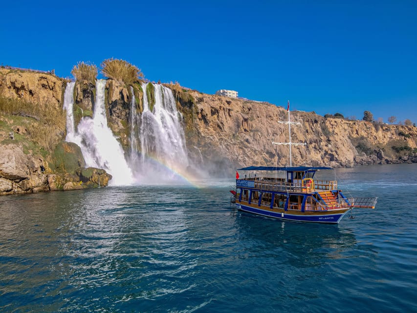 Antalya: Beach & Waterfalls Boat Trip w/ Lunch & Soft Drinks - What the $24 price really gives you