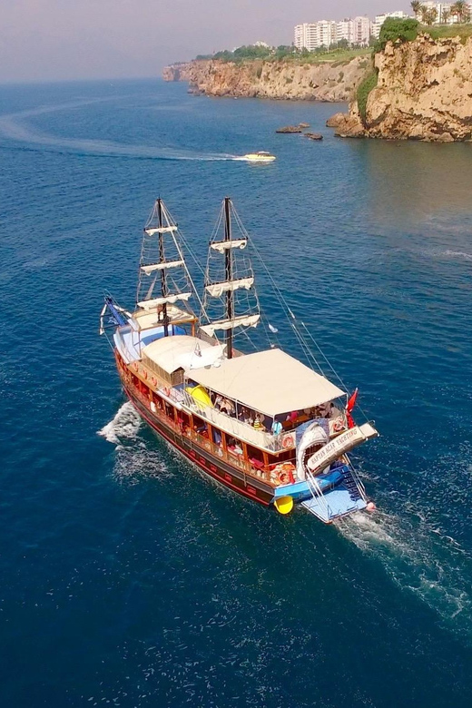 Antalya: Beach & Waterfalls Boat Trip w/ Lunch & Soft Drinks - Timing, comfort, and who should book