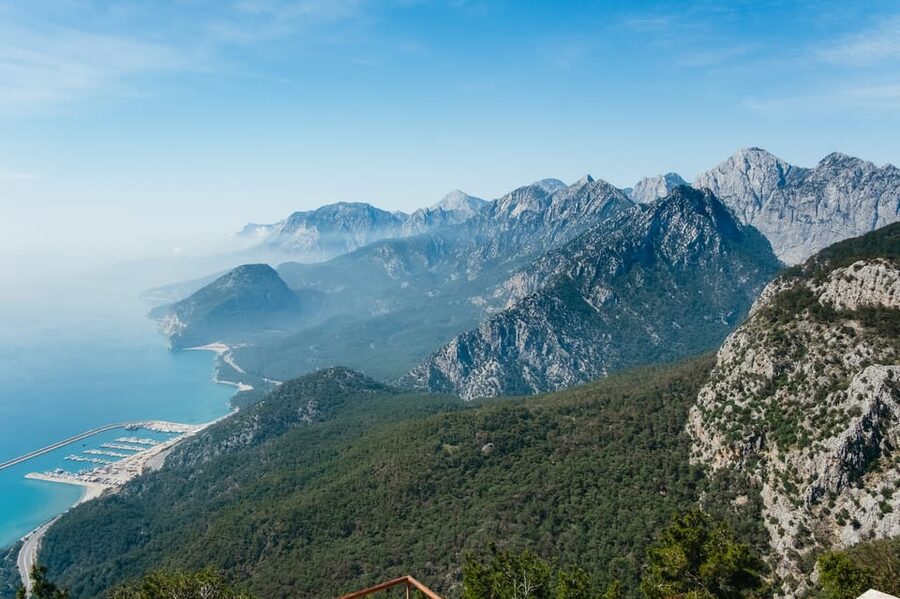 Antalya: City Tour including Waterfalls and Boat tour - Karpuzkaldıran shows Antalya meeting the sea