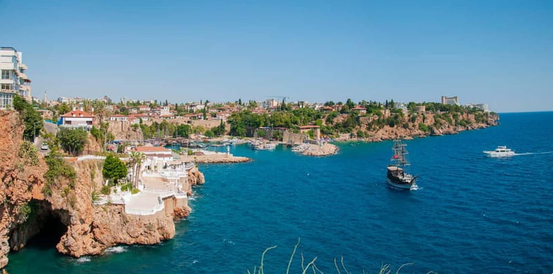 Antalya: Falez Cliffs & Waterfalls Boat Trip with Lunch - Seeing the Lower Düden Waterfall from the sea