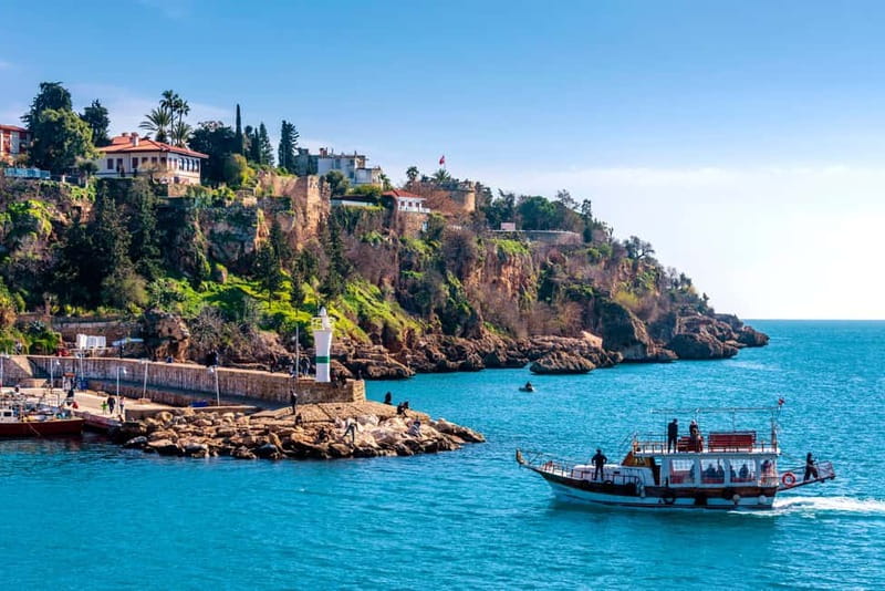 Antalya: Falez Cliffs & Waterfalls Boat Trip with Lunch - Hotel pickup and the trip to the boat