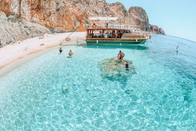 Antalya/Kemer: Adrasan Suluada Island Boat Tours with Lunch - Boarding at Adrasan port