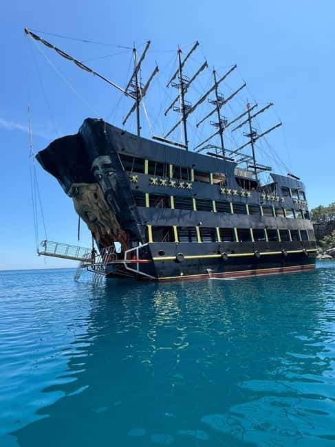 Antalya/Kemer: Boat Tour Visit Caves and Bays With Lunch - Boarding the Red Dragon at Kemer Marina