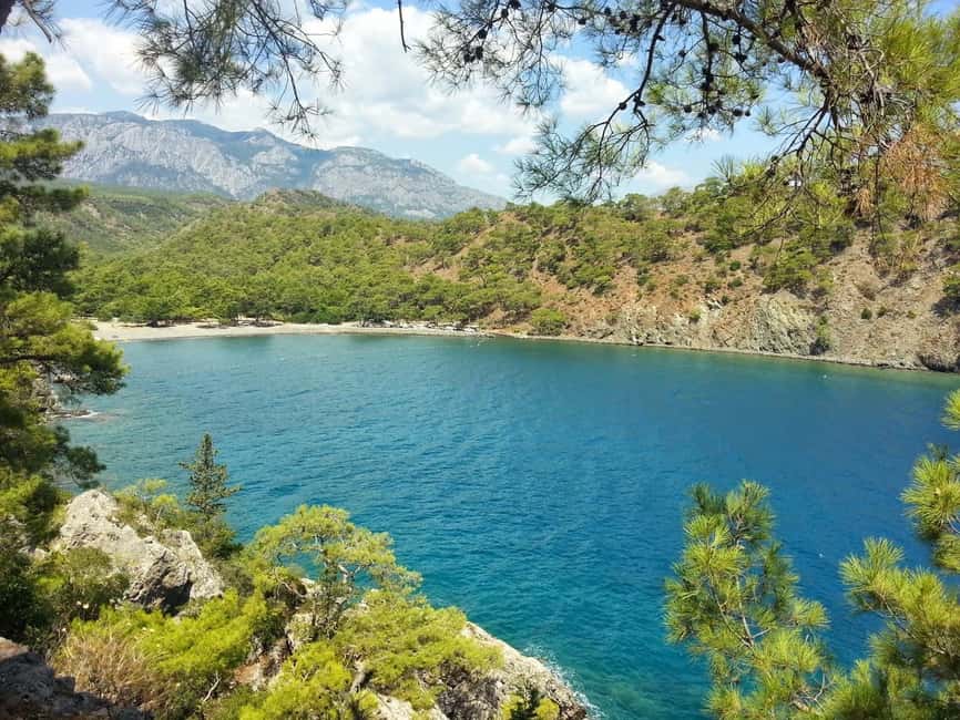 Antalya/Kemer Megastar Boat Trip w/Lunch & Hotel Pickup - Cleopatra Bay and the swimming stops