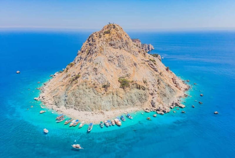 Antalya/Kemer: Suluada & Adrasan Boat Trip with Lunch - Suluada: white beaches and remarkably clear water