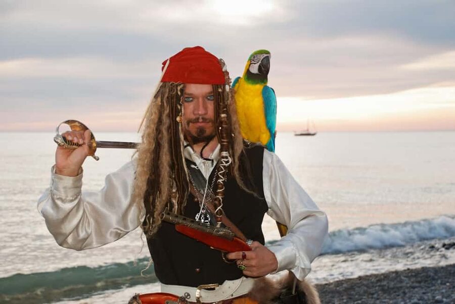 Antalya: Lara Pirate Boat Day Trip w/ Lunch & Soft Drink - The Antalya Coast, Falez Cliffs, and Open-Sea Views