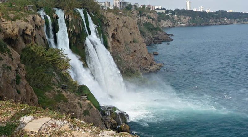 Antalya: Old City Tour w/Boat Trip, Cable Car & Waterfalls - Lunch with Turkish comfort food
