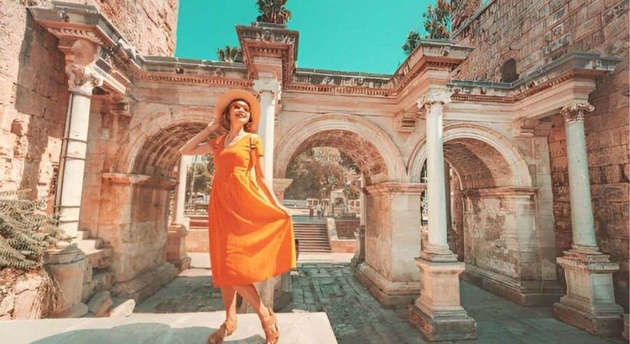 Antalya : Old City Tour w/Cable Car & Waterfalls & Boat Trip - The one-hour boat ride from the old harbor