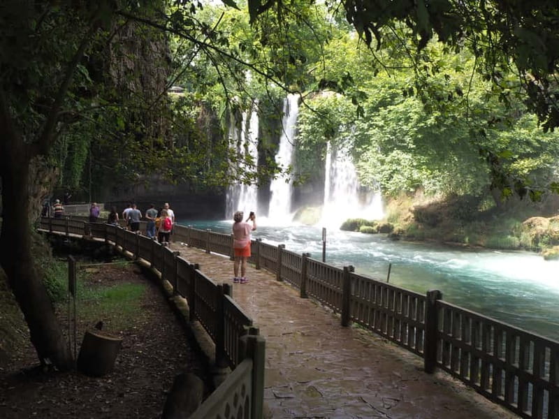 Antalya Private City Tour Waterfalls and Old Town Boat Tour - Lunch beside the sound of falling water