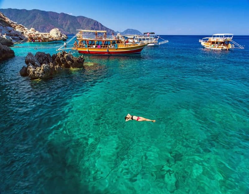 Antalya: Suluada Island Boat Trip with Lunch & Hotel Pickup - The second bay and the extra swimming time