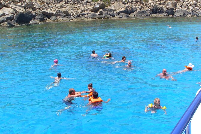 APHRODITE II -LAZY DAY CRUISE-BLUE LAGOON,TURTLE COVE, with LUNCH - Crow’s Arch and the Ayioi Anargyroi chapel