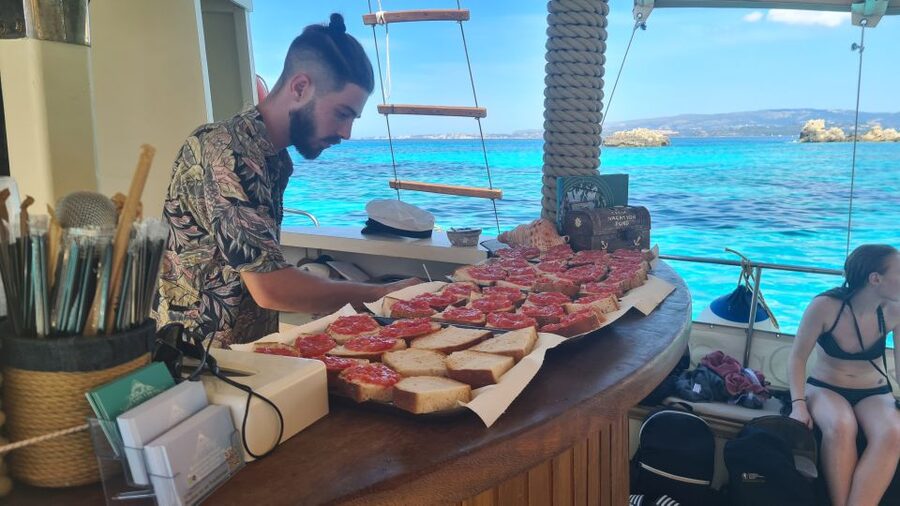 Argostoli: Full-Day Traditional Boat Cruise with Lunch - Leaving Argostoli Harbour for a Seven-Hour Day