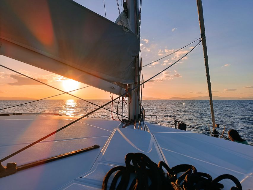 Athens: Catamaran Cruise with Fresh Lunch and Wine - Leaving Alimos Marina for the Athens Riviera