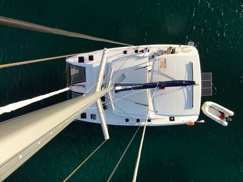Athens: Catamaran Cruise with Fresh Lunch and Wine - Lunch near Voula, with Greek meze onboard