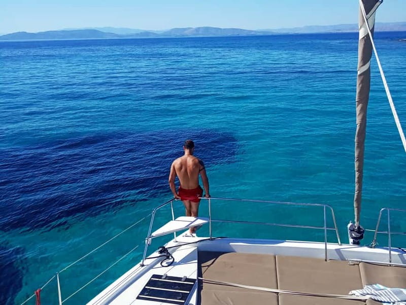Athens: Half-Day Morning Catamaran Cruise with Meal & Drinks - From central Athens to Alimos Marina
