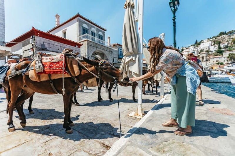Athens: Hydra, Poros & Aegina Day Cruise with Lunch - Poros: a quick waterfront taste