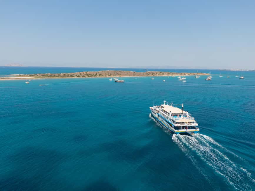 Athens: Islands Swimming Day Cruise. DJ, Lunch & Drinks inc. - The sunset return turns into a party