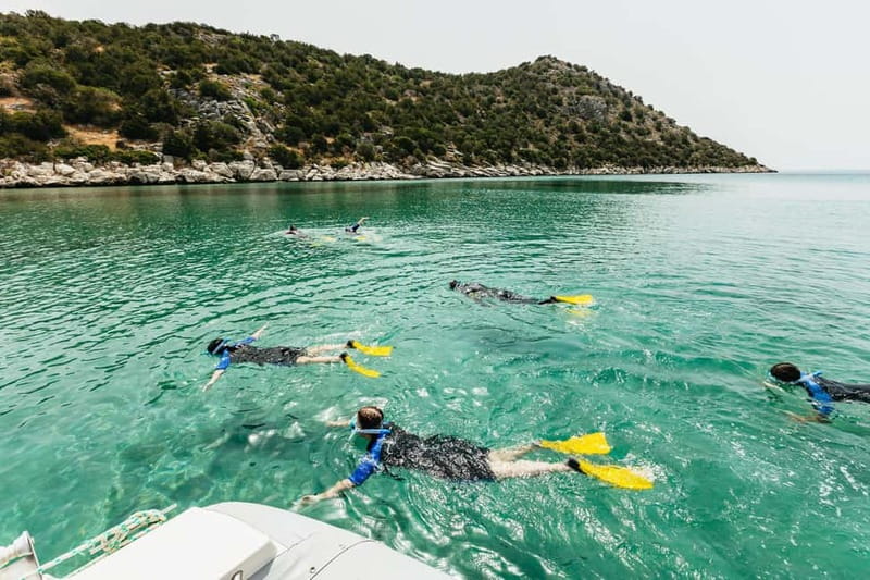 Athens, Nea Makri: Guided Small Group Snorkeling Boat Trip - From Nea Makri to Marathon Cape