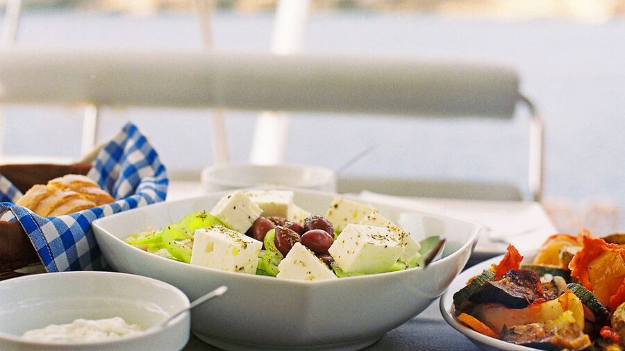 Athens: Riviera Catamaran Cruise with Meal and Drinks - Voula: the first swimming stop