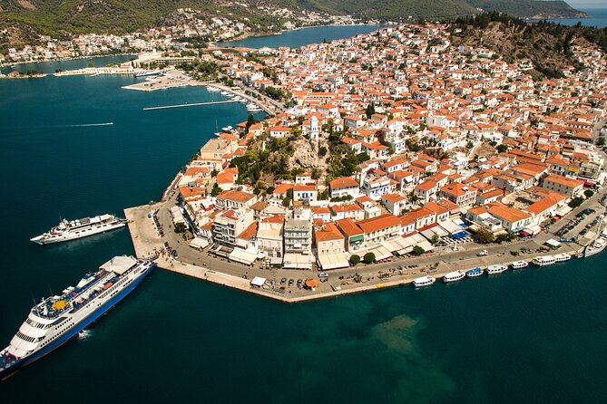 Athens Three-Island Cruise: Hydra, Poros & Aegina w/Lunch Incl - Poros Port Brings a Shorter Island Stop