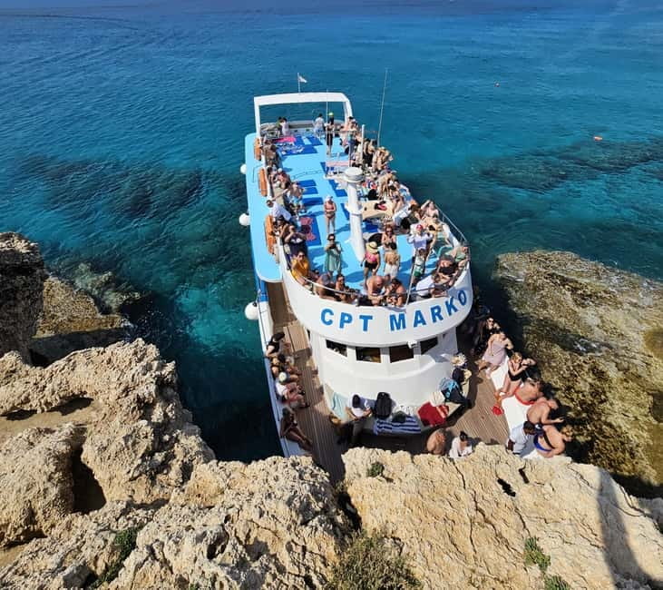 Ayia Napa: Blue Lagoon & Turtle Cruise with Optional Lunch - Setting Out From Ayia Napa Harbour at 9:30