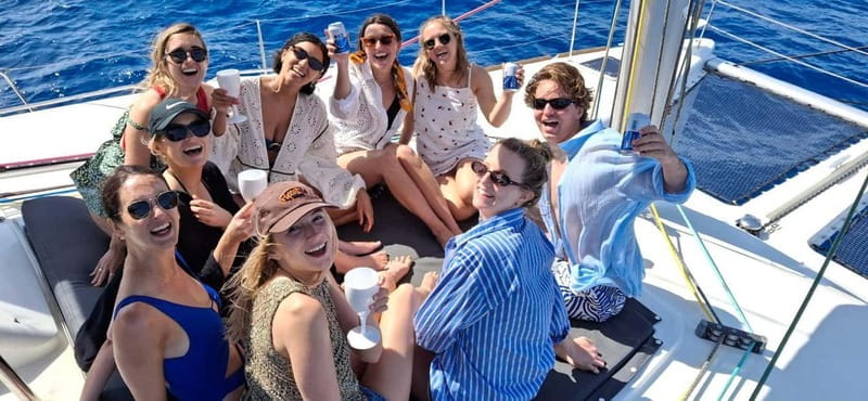 Ayia Napa: Luxury Catamaran Cruise with Lunch & Drinks - A proper lunch prepared in the onboard kitchen