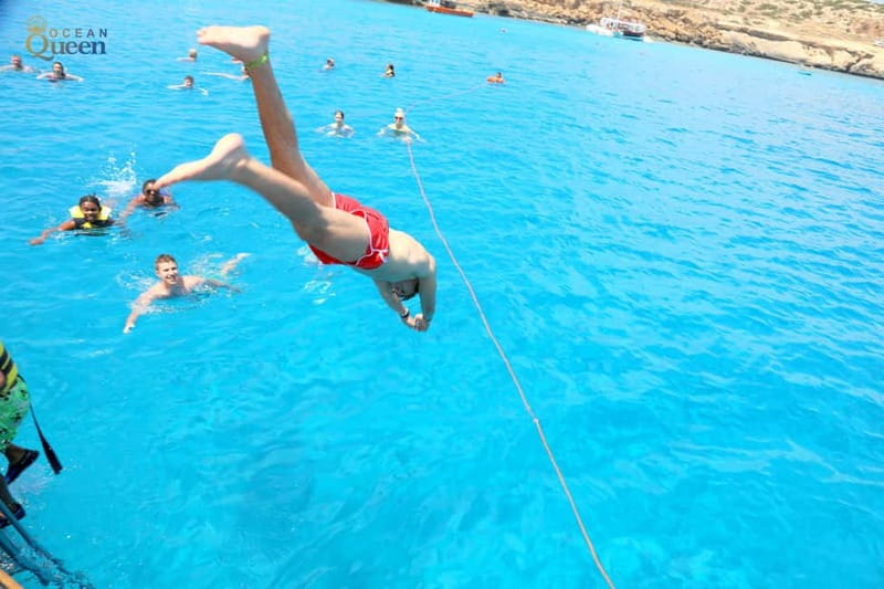 Ayia Napa's Biggest Boat | Cruise with Lunch and Swimming - Protaras, Fig Tree Bay, and the return route