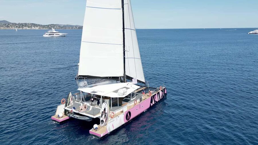 Baden: Gulf of Morbihan Exploration by Catamaran - Leaving Port-Blanc in Baden